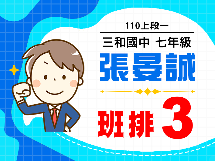 三和國中張晏誠