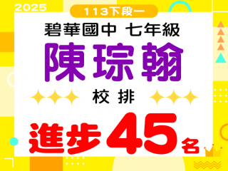 碧華國中陳琮翰